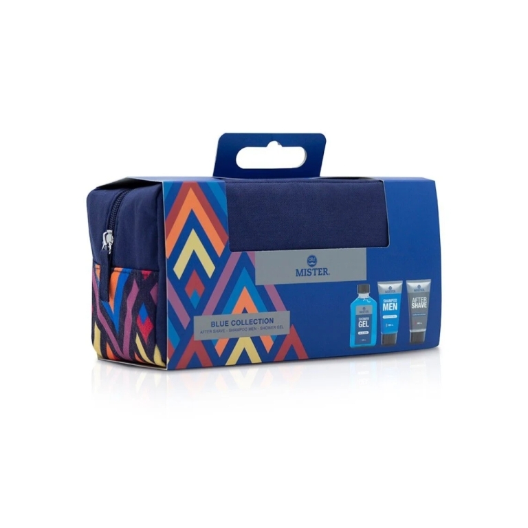 ESTUCHE MANCARE BLUE COLLECTION (LOCION/ AFTER SHAVE / GEL DUCHA) 