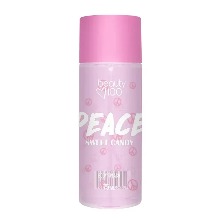 BEAUTY 100 BODY SPLASH SWEET CANDY X 75ML
