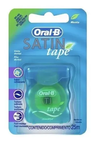 ORAL B HILO SATIN TAPE X 25 MTS