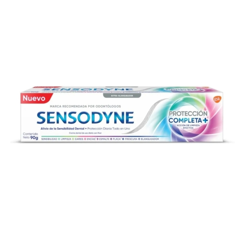 Sensodyne Crema  Dental Compl.Protec 90G | sensodyne completa 90g