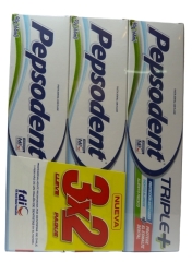 PACK PEPSODENT TRIPLE(+) X90G 3X2