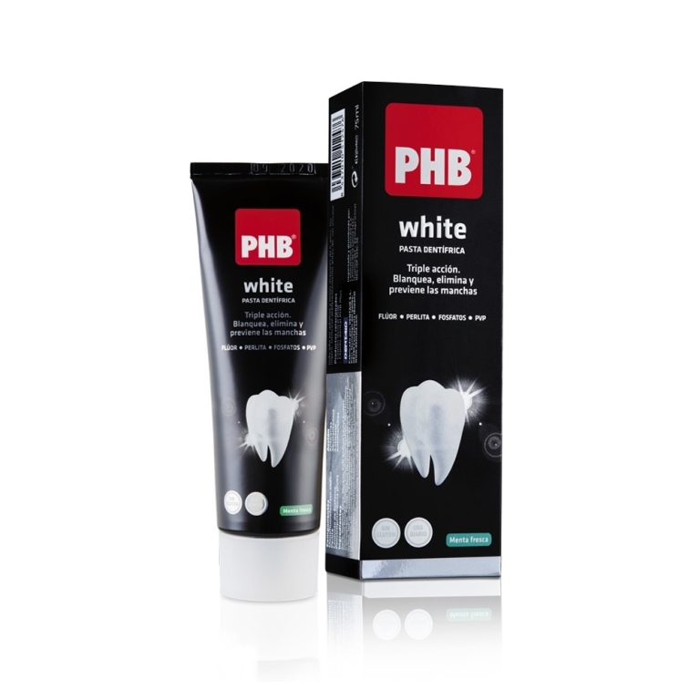 Phb White Pasta Dental Menta Fresca X 75Ml | phb white pasta 75ml