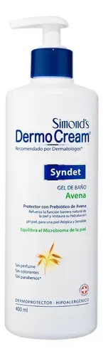 Simonds Dermocream Syndet Gel De Baño Avena X 400Ml | simonds syndet 400ml