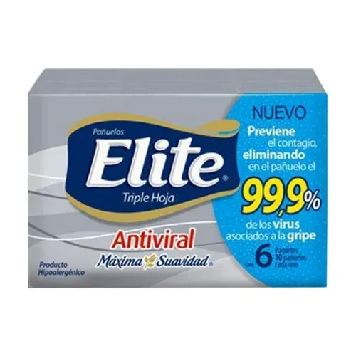 Elite Pañuelo Antiviral X6 | elite antiviral 6un