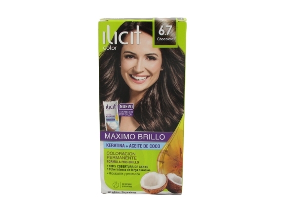 Tintura De Pelo Ilicit New Crema 6.7 Chocolate | ilicit 6.7 chocolate