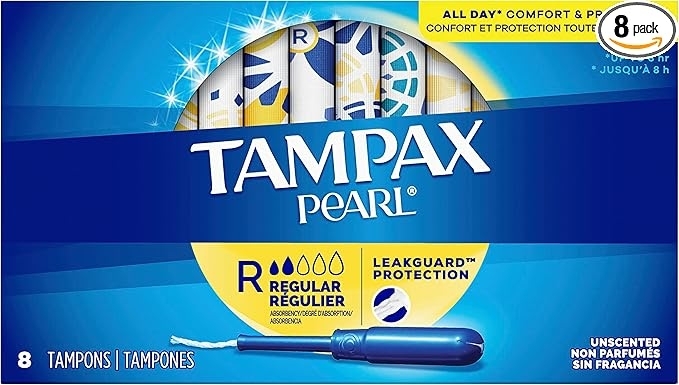 TAMPAX PEARL X 8 REGULAR 