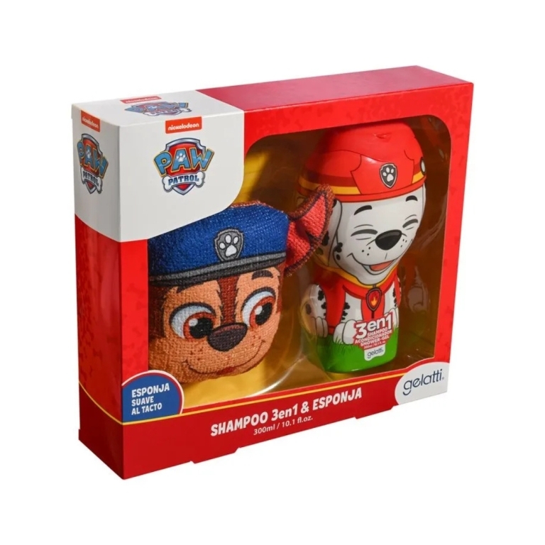 Gelatti Paw Patrol Shampoo 300M+Esponja | gelatti paw patrol