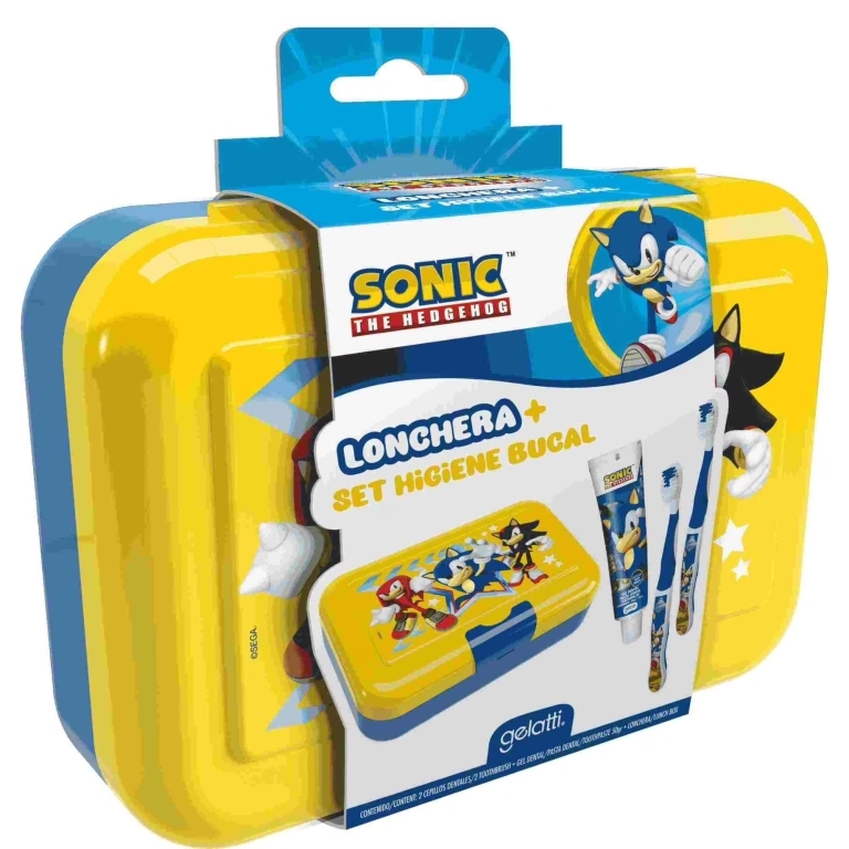 GELATTI LONCHERA + SET HIGIENE BUCAL SONIC