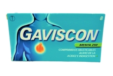 GAVISCON MENTA X8 COMPRIMIDOS