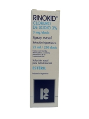 RINOKID 3% X 25 ML 250 DOSIS