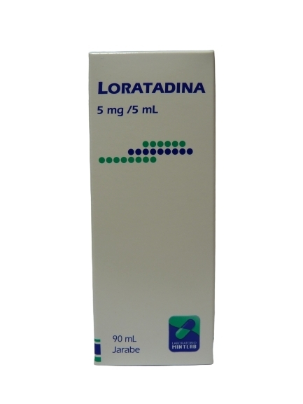 LORATADINA 5 MG/5 ML X 90ML JARABE