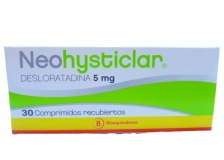 NEOHYSTICLAR 5 MG X 30 COMPRIMIDOS