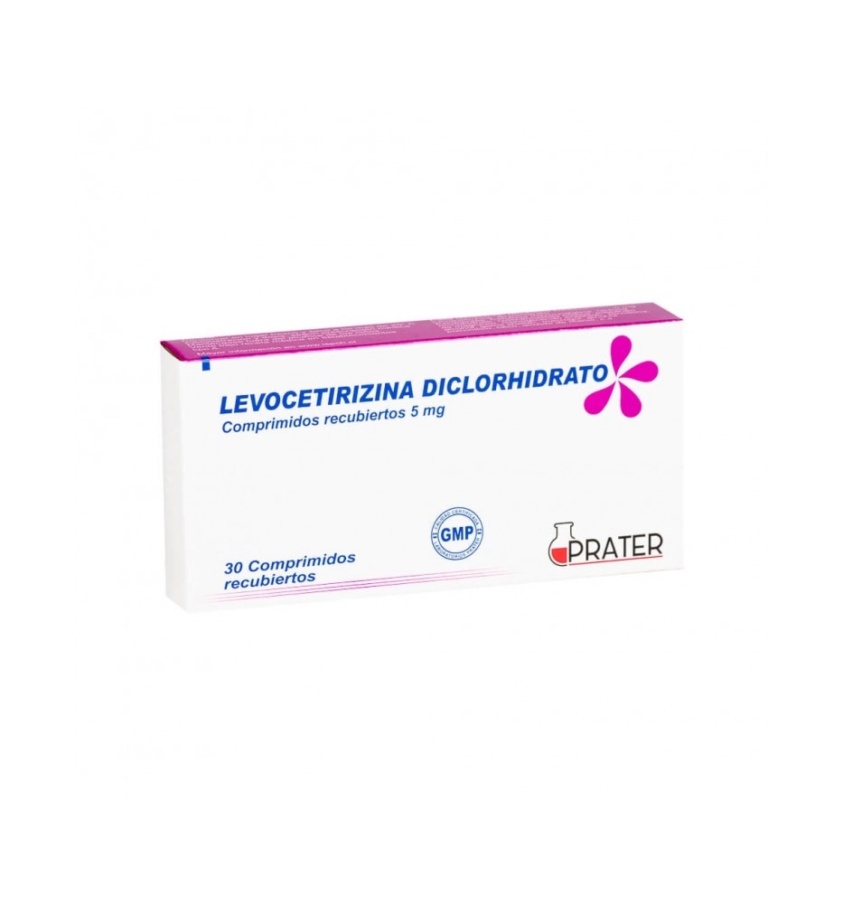 LEVOCETIRIZINA 5MG X30 COMPRIMIDOS LEVOCETIRIZINA 5MG X30 COMPRIMIDOS