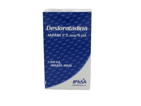 DESLORATADINA 2.5MG 5ML X60 JARABE