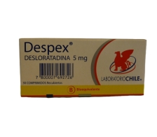 DESPEX 5MG X5 COMPRIMIDOS RECUBIERTOS