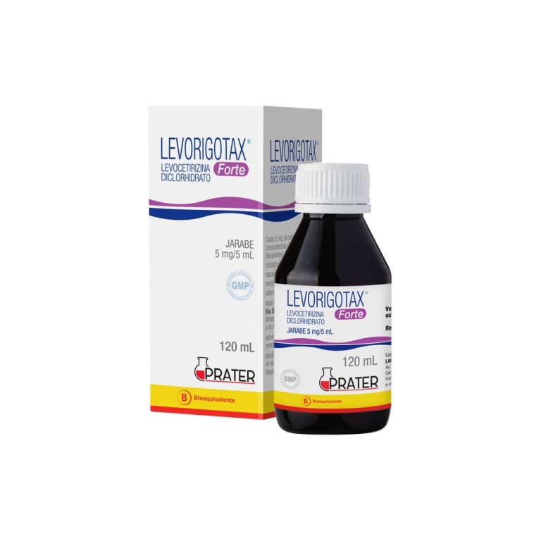 LEVORIGOTAX FORTE JARABE 5MG X120