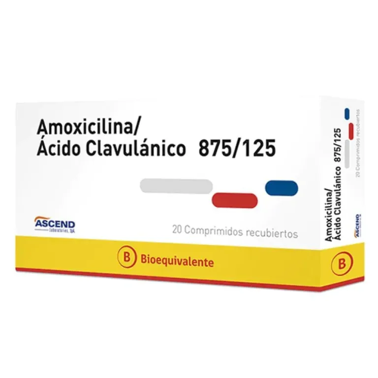 AMOXICILINA CLAVUL 875 125 X20 COMPRIMIDOS