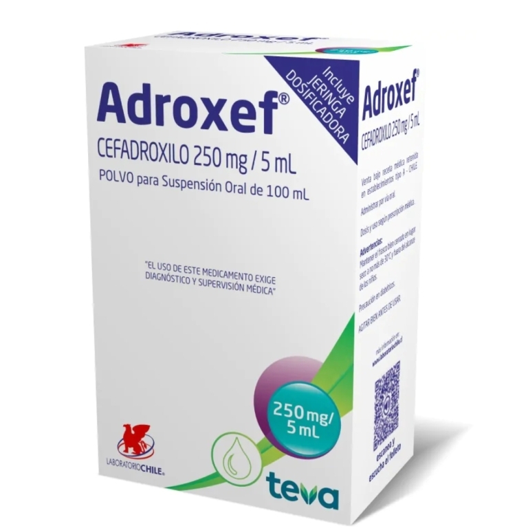 ADROXEF 500 MG / 5 ML X 100 ML SUSPENSION ORAL 
