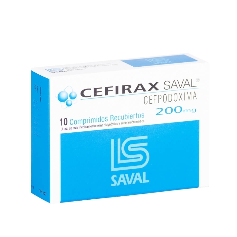 CEFIRAX 200 MG X 10 COMPRIMIDOS