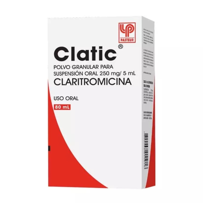 CLATIC 250MG / 5ML X 80 ML SOLUCION ORAL
