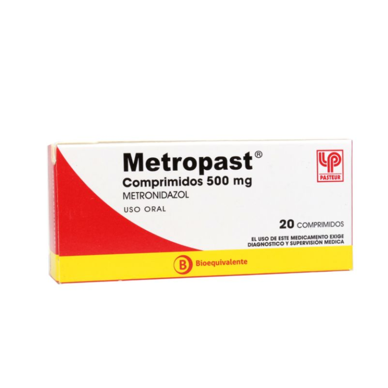 METROPAST 500 MG X 20 COMPRIMIDOS