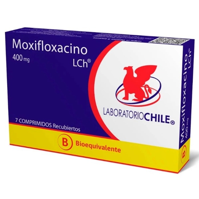 MOXIFLOXACINO 400MG X7 COMPRIMIDOS RECUBIERTOS
