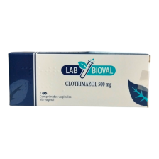 CENABAST CLOTRIMAZOL 500mg X 2 COMP. VAGINALES