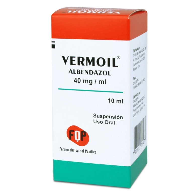 VERMOIL 40 MG/ML X 10ML SUSPENSION