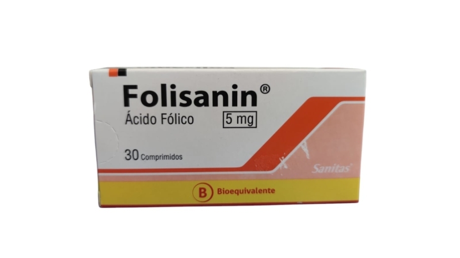 FOLISANIN 5MG X30 COMPRIMIDOS
