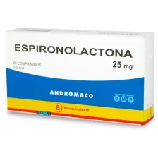 ESPIRONOLACTONA 25 MG X20COMPRIMIDOS