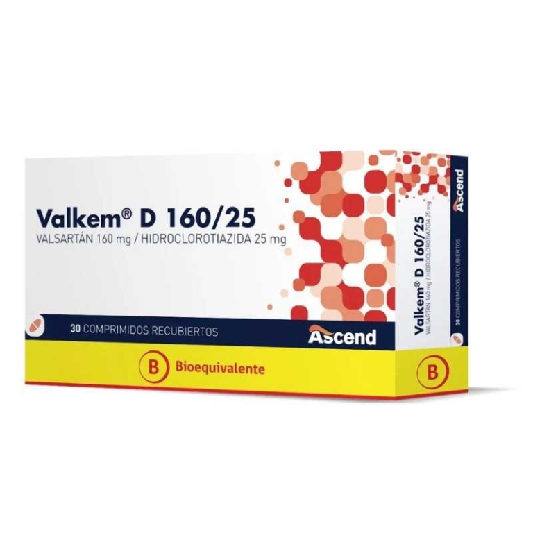 Valkem D 160/25Mg X30Com | valkem d 160/25mg