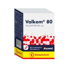 VALKEM 80 MG X30 COMPRIMIDOS