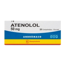 ATENOLOL 50 MG X20 COMPRIMIDOS