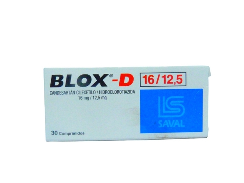 BLOX-D 16 MG / 12,5 MG X 30 COMPRIMIDOS