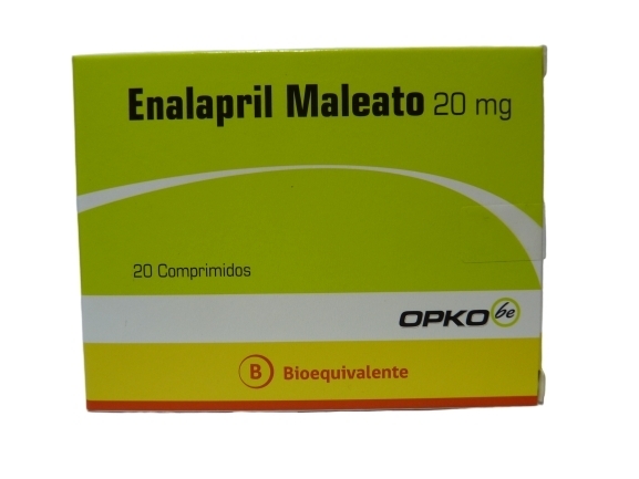 ENALAPRIL 20MG X20 COMPRIMIDOS