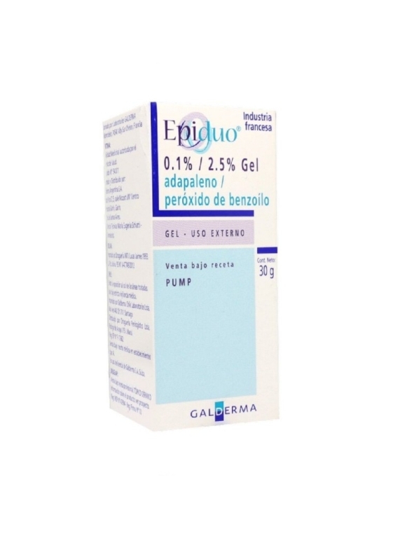EPIDUO PUMP 0.1 % / 2.5 % X 30 G GEL