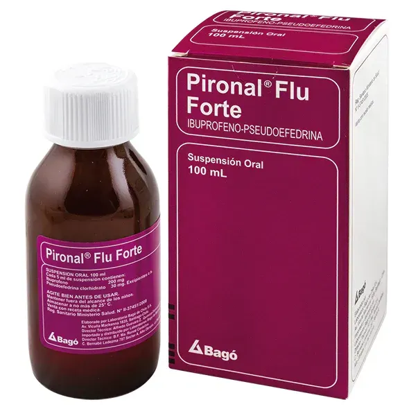 Pironal Flu Forte Solucion Oral .X100Ml | pironal flu 100ml