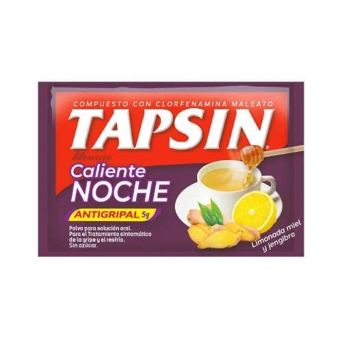TAPSIN COMPUESTO LIMONADA JENGIBRE NOCHE X 5G 1 SACHET