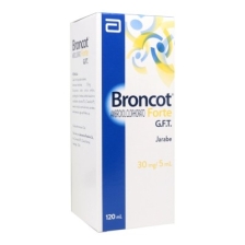 BRONCOT FORTE ADULTO 30 MG / 5 ML X 120 ML JARABE