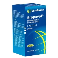 BROPAVOL ADULTO 8MG 5ML X100