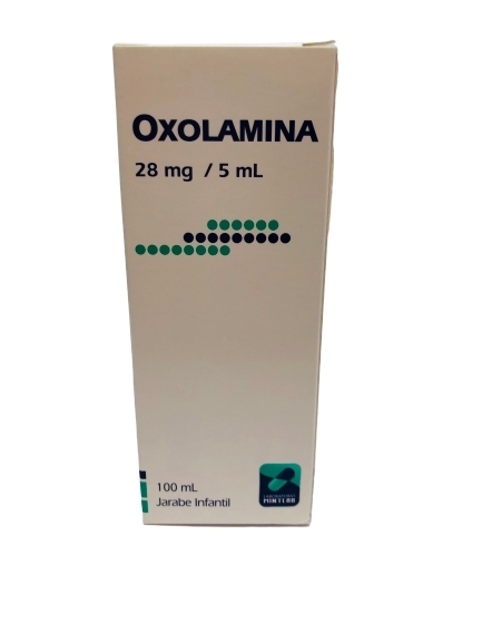 OXOLAMINA PEDIATRICO 28MG/5ML X100ML JARABE