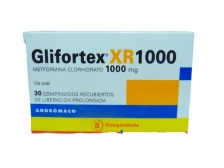 GLIFORTEX XR 1000 MG X30 COMPRIMIDOS LIBERACION PROLONGADA