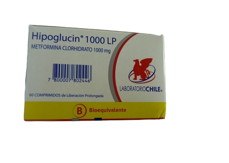 Hipoglucin Lp 1000 Mg X 60 Comprimidos Liberacion Prolongada | hipoglucin lp 1000mg