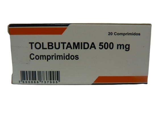 TOLBUTAMIDA 500 MG X20 COMPRIMIDOS