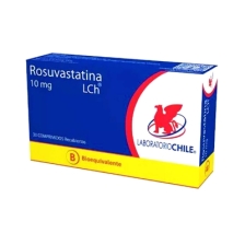 ROSUVASTATINA CALCICA 10 MG X 30 COMPRIMIDOS