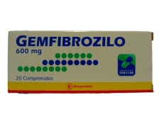 GEMFIBROZILO 600 MG X20 COMPRIMIDOS
