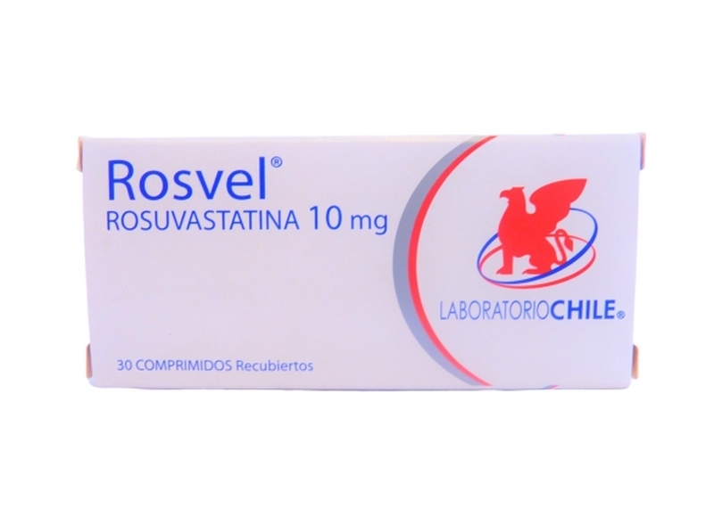 ROSVEL 10 MG X30 COMPRIMIDOS RECUBIERTOS