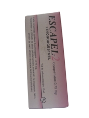 ESCAPEL 0.75 MG X2 COMPRIMIDOS