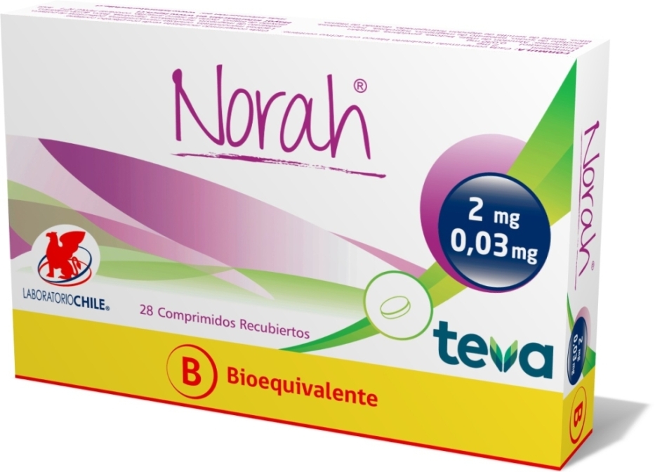 Norah X 28 Comprimidos | norah 28com