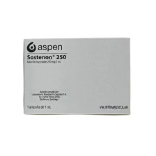 SOSTENON 250 MG AMPOLLA X 1 ML